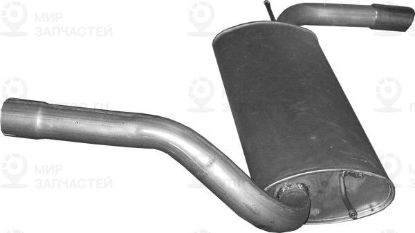 Глушитель выхлопных газов конечный POLMOSTROW 08696