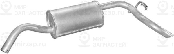 Глушитель выхлопных газов конечный POLMOSTROW 0887