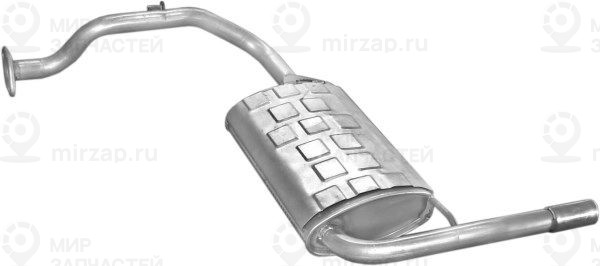 Глушитель выхлопных газов конечный POLMOSTROW 0903