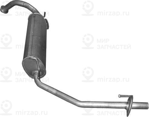 Глушитель выхлопных газов конечный POLMOSTROW 0937