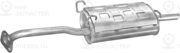 Глушитель выхлопных газов конечный POLMOSTROW 1005