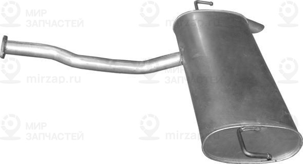 Глушитель выхлопных газов конечный POLMOSTROW 1026