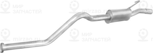 Глушитель выхлопных газов конечный POLMOSTROW 1054