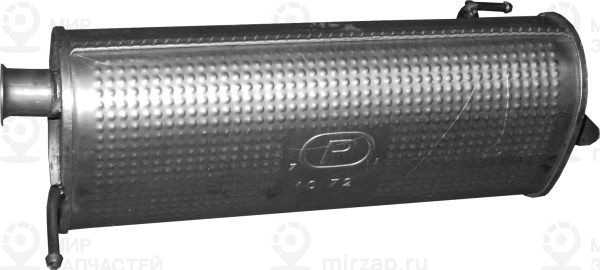 Глушитель выхлопных газов конечный POLMOSTROW 1072