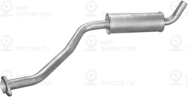 Средний глушитель выхлопных газов POLMOSTROW 1162