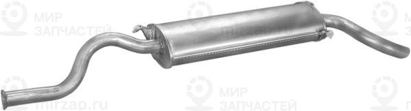 Глушитель выхлопных газов конечный POLMOSTROW 1164