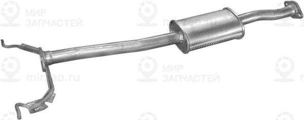 Средний глушитель выхлопных газов POLMOSTROW 1203