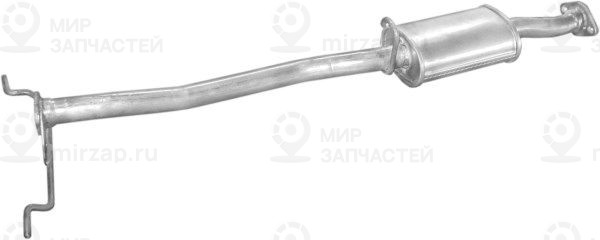 Средний глушитель выхлопных газов POLMOSTROW 1245