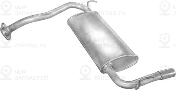 Глушитель выхлопных газов конечный POLMOSTROW 1269