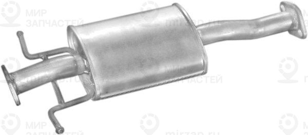 Средний глушитель выхлопных газов POLMOSTROW 1295