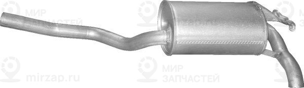 Глушитель выхлопных газов конечный POLMOSTROW 1314