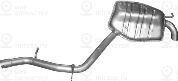 Глушитель выхлопных газов конечный POLMOSTROW 1331