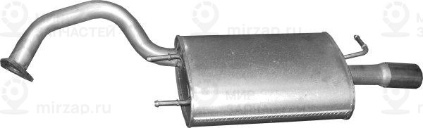 Глушитель выхлопных газов конечный POLMOSTROW 1443