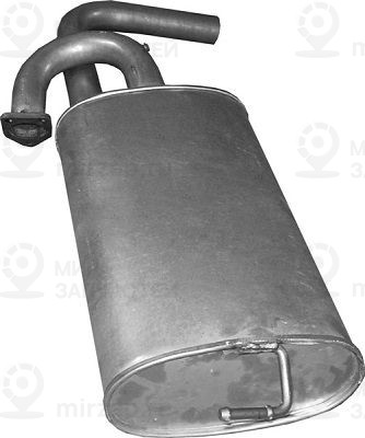 Глушитель выхлопных газов конечный POLMOSTROW 1449