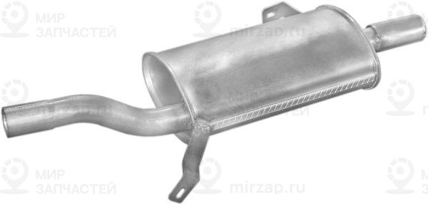 Глушитель выхлопных газов конечный POLMOSTROW 1503