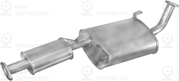 Средний глушитель выхлопных газов POLMOSTROW 15207