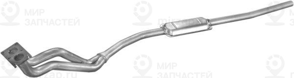 Предглушитель выхлопных газов POLMOSTROW 17250