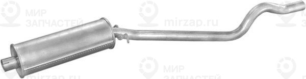 Средний глушитель выхлопных газов POLMOSTROW 1727