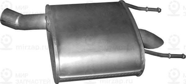 Глушитель выхлопных газов конечный POLMOSTROW 17350