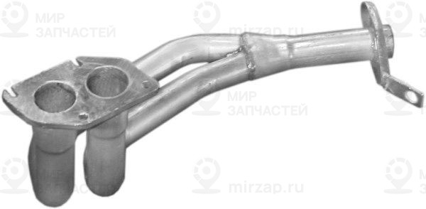 Труба выхлопного газа POLMOSTROW 17476