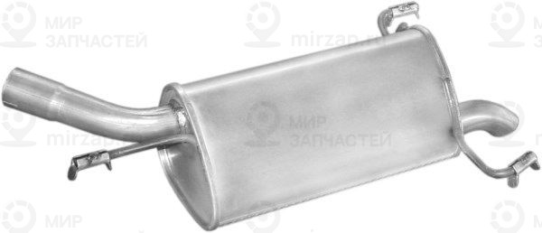Глушитель выхлопных газов конечный POLMOSTROW 17532