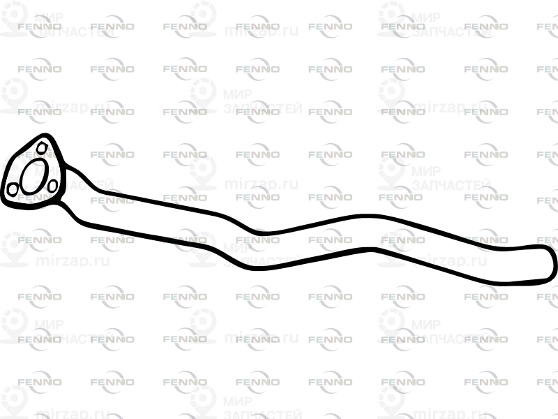 Труба выхлопного газа FENNO P1261