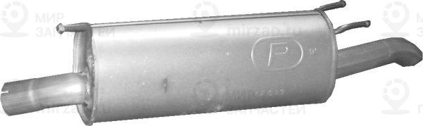 Глушитель выхлопных газов конечный POLMOSTROW 17639