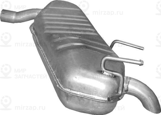 Глушитель выхлопных газов конечный POLMOSTROW 1770