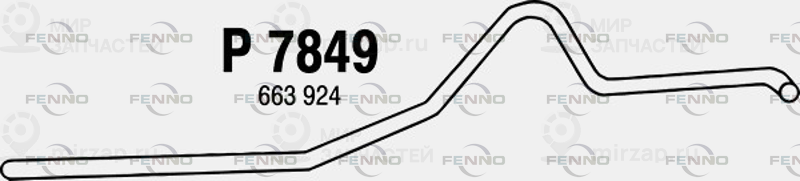 Запчасть FENNO P7849