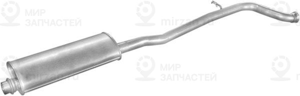 Средний глушитель выхлопных газов POLMOSTROW 19217