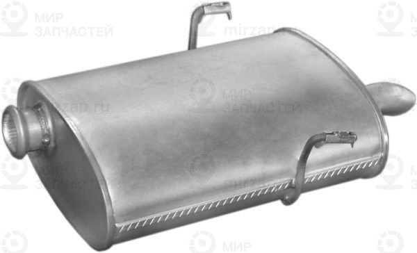 Глушитель выхлопных газов конечный POLMOSTROW 19406