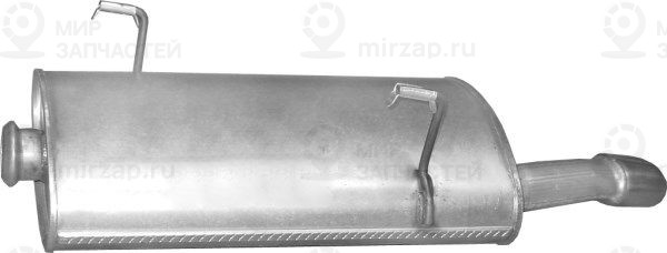 Глушитель выхлопных газов конечный POLMOSTROW 19508