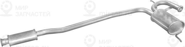 Средний глушитель выхлопных газов POLMOSTROW 21141