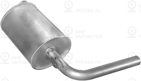 Глушитель выхлопных газов конечный POLMOSTROW 21252