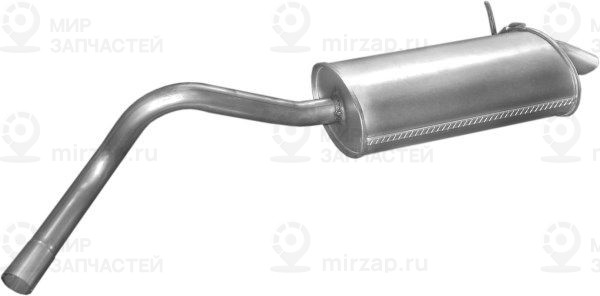 Глушитель выхлопных газов конечный POLMOSTROW 21295