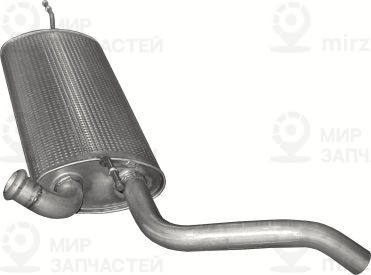 Глушитель выхлопных газов конечный POLMOSTROW 2140