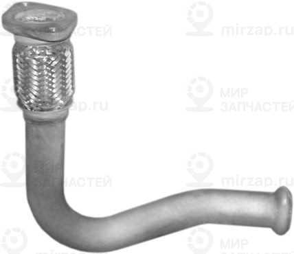 Труба выхлопного газа POLMOSTROW 21525