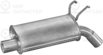 Глушитель выхлопных газов конечный POLMOSTROW 2154