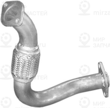 Труба выхлопного газа POLMOSTROW 21552