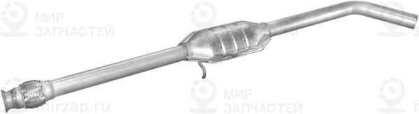 Средний глушитель выхлопных газов POLMOSTROW 2168