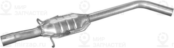 Средний глушитель выхлопных газов POLMOSTROW 2174