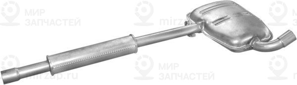 Средний глушитель выхлопных газов POLMOSTROW 2343