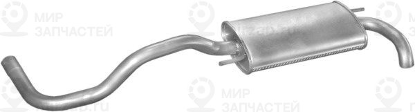 Глушитель выхлопных газов конечный POLMOSTROW 2362