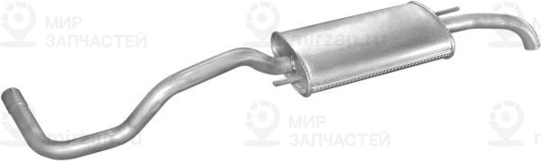 Глушитель выхлопных газов конечный POLMOSTROW 2363