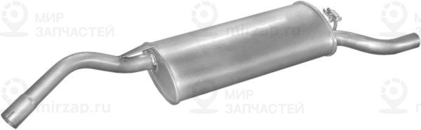 Глушитель выхлопных газов конечный POLMOSTROW 2405