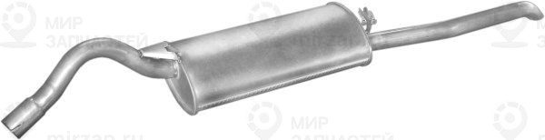 Глушитель выхлопных газов конечный POLMOSTROW 2429