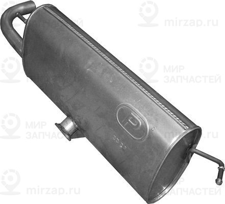 Глушитель выхлопных газов конечный POLMOSTROW 2527