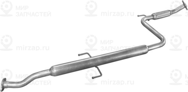 Средний глушитель выхлопных газов POLMOSTROW 26141