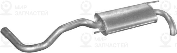 Глушитель выхлопных газов конечный POLMOSTROW 30163