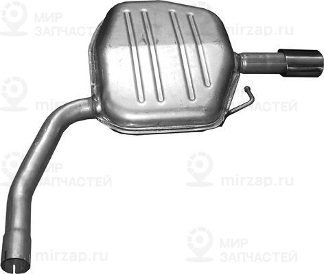 Глушитель выхлопных газов конечный POLMOSTROW 3123